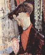 Amedeo Modigliani Portrait of Frank Burty Haviland oil on canvas